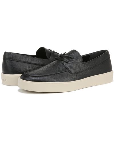 Vince Todd Slip-on Casual Loafers - Black