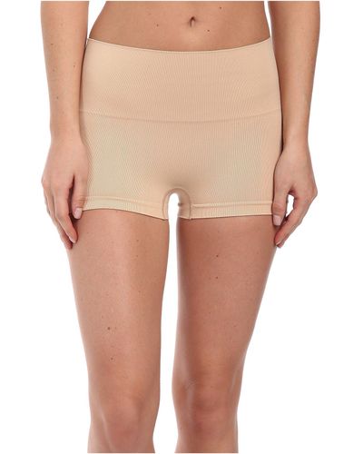 Spanx Shapewear For Women Everyday Shaping Tummy Control Panties Boyshort - Natural