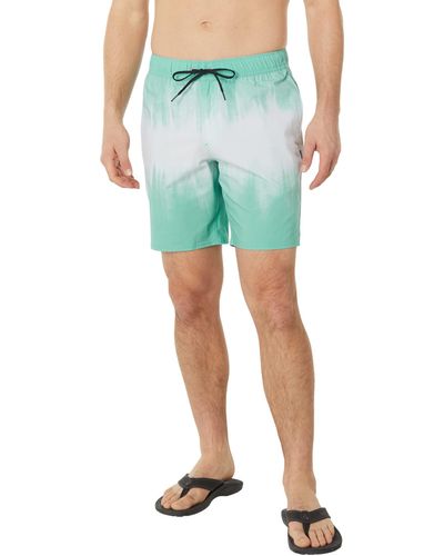 O'neill Sportswear Stockton Print E-waist 18 Hybrid Shorts - Green