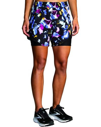 Black Brooks Shorts for Women | Lyst