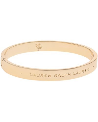 Lauren by Ralph Lauren Logo Bangle - Black