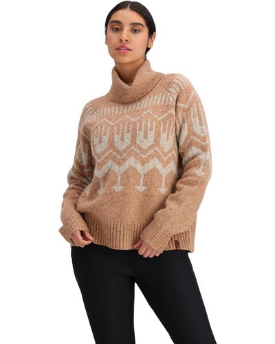 Obermeyer Willow Turtleneck Sweater - Natural