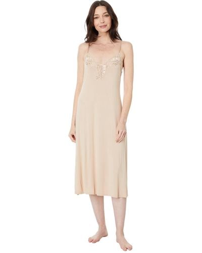 Natori Feathers Essentials 45 Gown - Natural