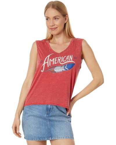 Ariat All American Tank - Red