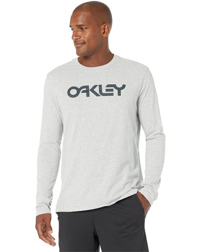 Oakley Mark Ii 2.0 Long Sleeve Tee - Gray