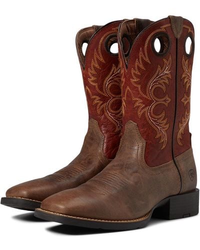 Ariat Sport Rodeo Western Boot - Brown