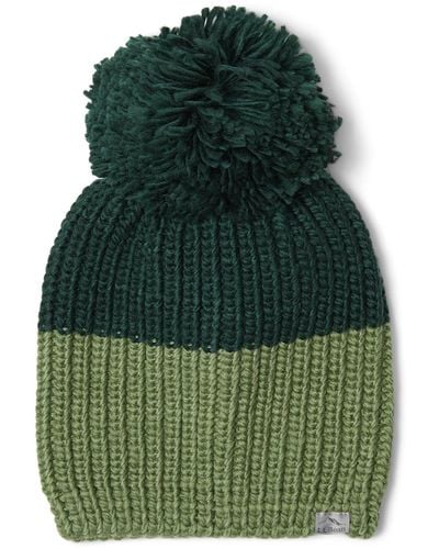 L.L. Bean Boundless Pom Hat - Green