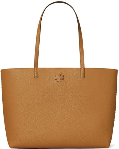 Tory Burch Mcgraw Tote - Brown