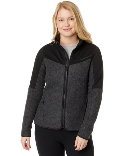 Smartwool Hudson Trail Fleece Full-zip in Black