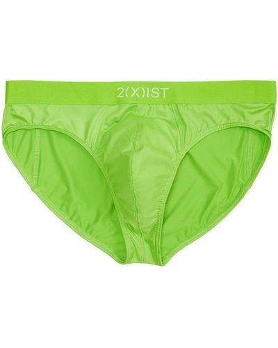 2xist 2(x)ist Sliq Brief (jasmine Green) Underwear