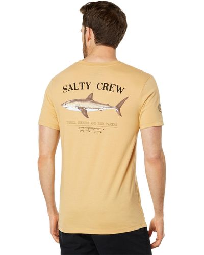 Salty Crew Bruce Short Sleeve Tee - Natural
