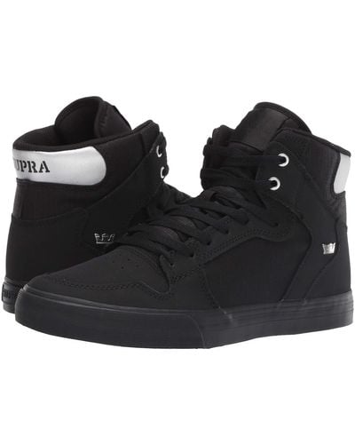 Supra Vaider (black/chrome/black) Skate Shoes