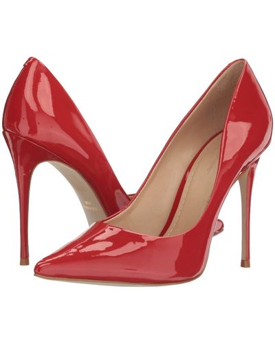 Massimo Matteo Pointy Toe Pump 17 - Red