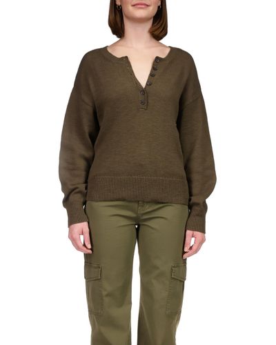 Sanctuary Casual And Chill Sweater - Green