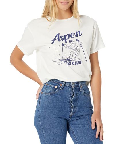The Original Retro Brand Aspen Ski Club - Blue