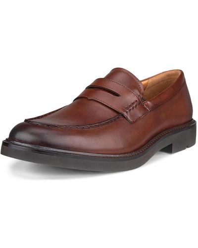 Ecco London Penny Loafer - Brown