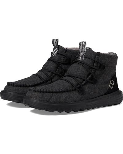 Hey Dude Reyes Boot Wool - Black