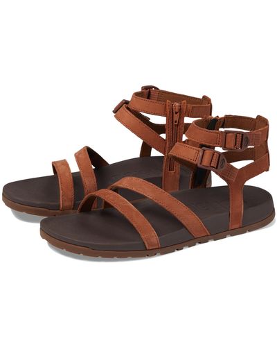 Chaco Lowdown Leather Strappy High - Brown