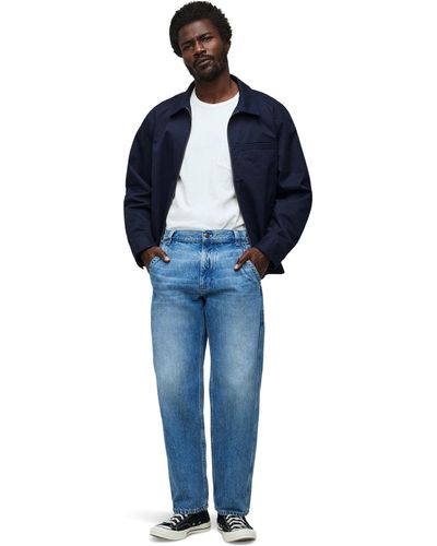Madewell Carpenter Jeans In Oakcrest Wash - Blue