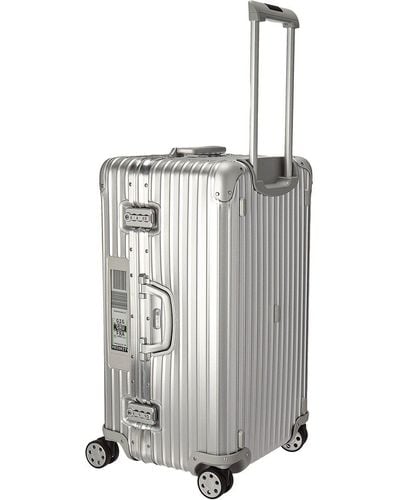 RIMOWA Topas - 28 Sport Trunk Multiwheel(r) With Electronic Tag (silver) Luggage - Metallic