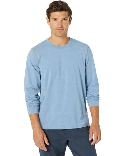 L.L. Bean Insect Shield Field Tee Long Sleeve - Blue