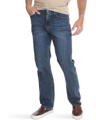Wrangler Authentics Big Tall Classic 5-pocket Regular Fit Flex Jean - Blue