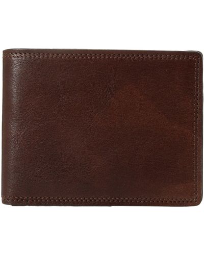 Bosca Dolce Collection - Executive I.d. Wallet - Brown
