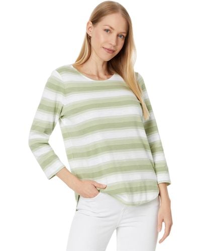 Tommy Bahama Ashby Isles Ombre Stripe Tee - Green