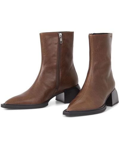 Vagabond Shoemakers Vivan Leather Bootie - Brown