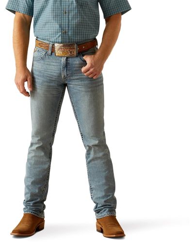 Ariat M4 Relaxed Marston Straight Jeans In Corona - Blue