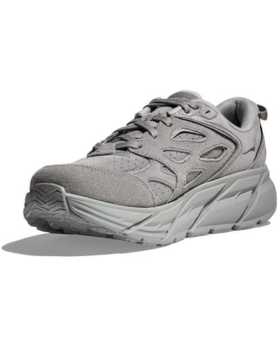 Hoka One One Clifton L Suede - Gray