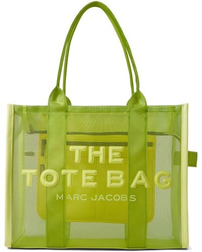 Marc Jacobs The Tote Large Mesh Tote Bag - Green