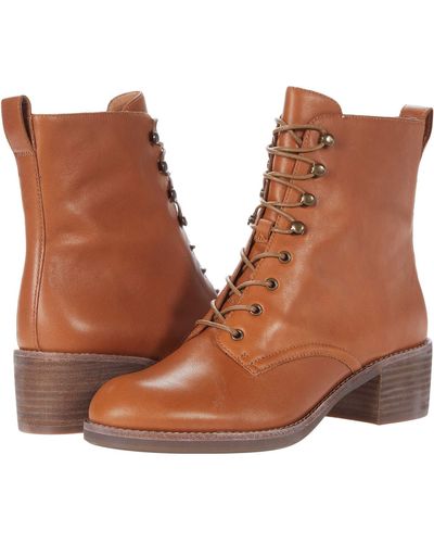 Madewell The Patti Lace-up Boot - Brown