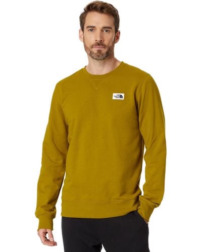 The North Face Heritage Patch Crew - Yellow