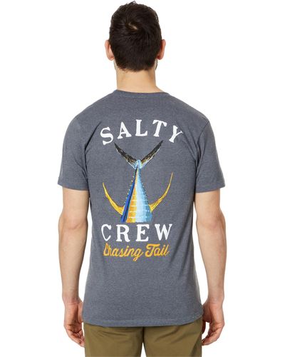 Salty Crew Tailed Short Sleeve Tee - Gray