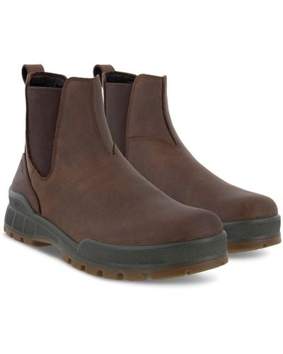 Ecco Track 25 Hydromax Water Resistant Chelsea Boot - Brown
