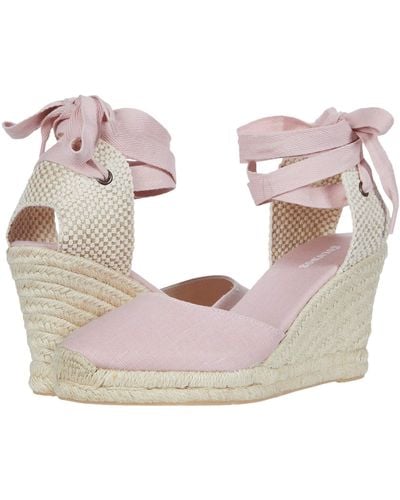 Soludos Classic Tall Wedge - Pink