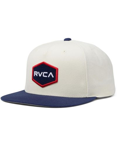 RVCA Commonwealth Snapback - Blue