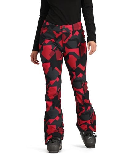Obermeyer Printed Bond Pants - Red