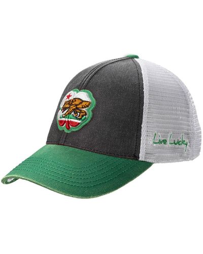 Black Clover California Two Tone Vintage Hat - Green