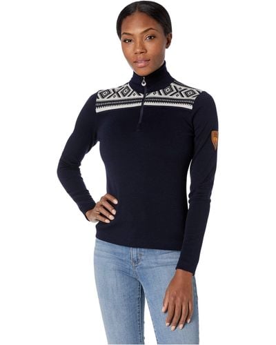 Dale Of Norway Cortina Basic Feminine Sweater - Blue