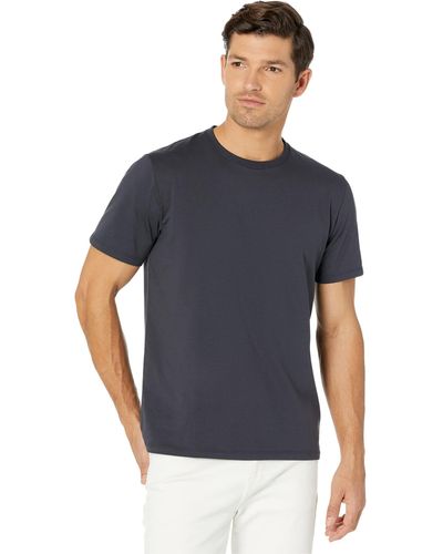 L.L. Bean Comfort Stretch Pima Short Sleeve Tee Shirt - Gray