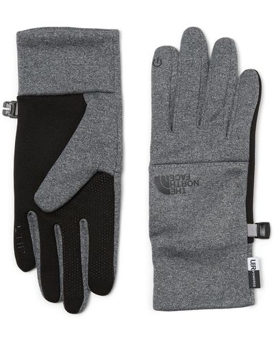 The North Face Etip Recycled Gloves - Gray