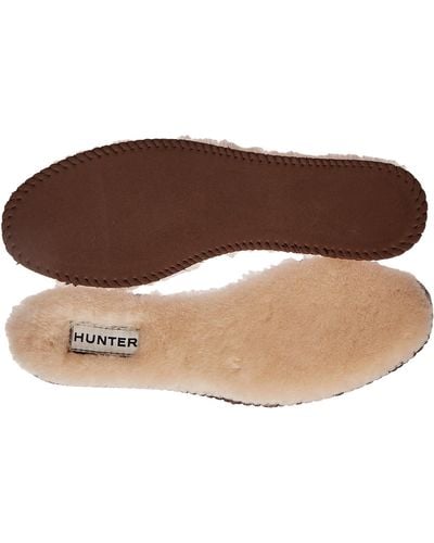 HUNTER Luxury Shearling Insoles - Natural