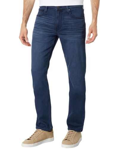 PAIGE Federal Transcend Slim Straight Fit Jeans In Truesdale - Blue