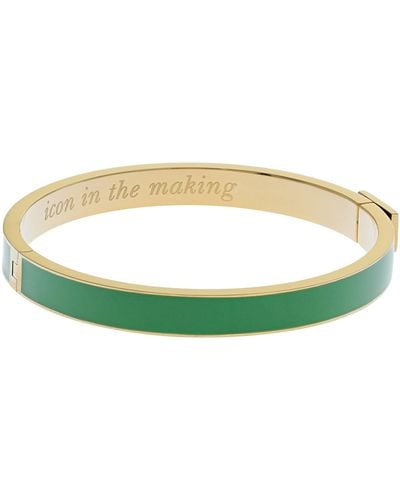 Kate Spade 7 Mm Idiom Icon In The Making Bangles - Green
