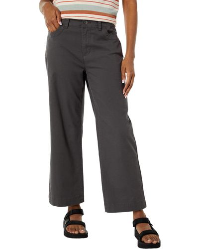 Toad&Co Earthworks Wide Leg Pants - Brown