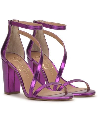 Jessica simpson purple shoes sales