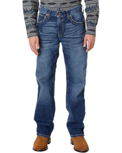 Ariat M2 Relaxed Stretch Adkins Bootcut Jeans In Summit - Blue