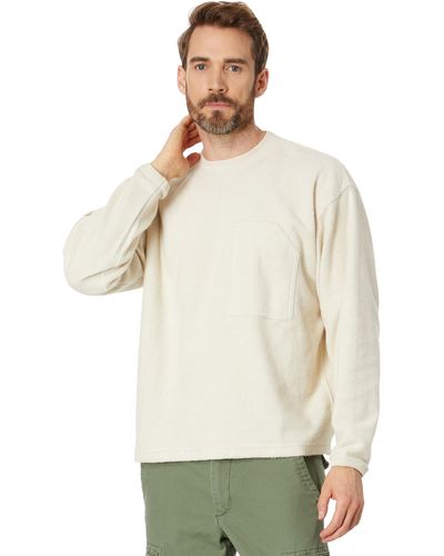 Madewell Crewneck Pocket Sweatshirt - White